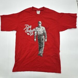 Vintage Chase Authentic Earnhardt Jr Bud Racing #8 Nascar Red Tshirt Medium